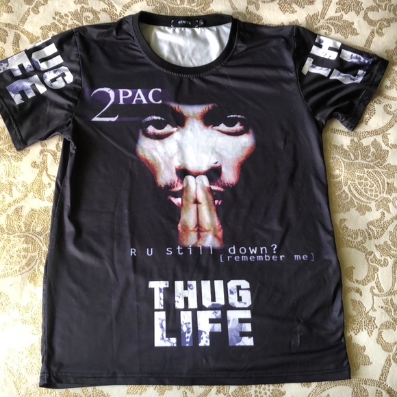 Tupac Shakur Hip Hop T-Shirt - Picture 1 of 3